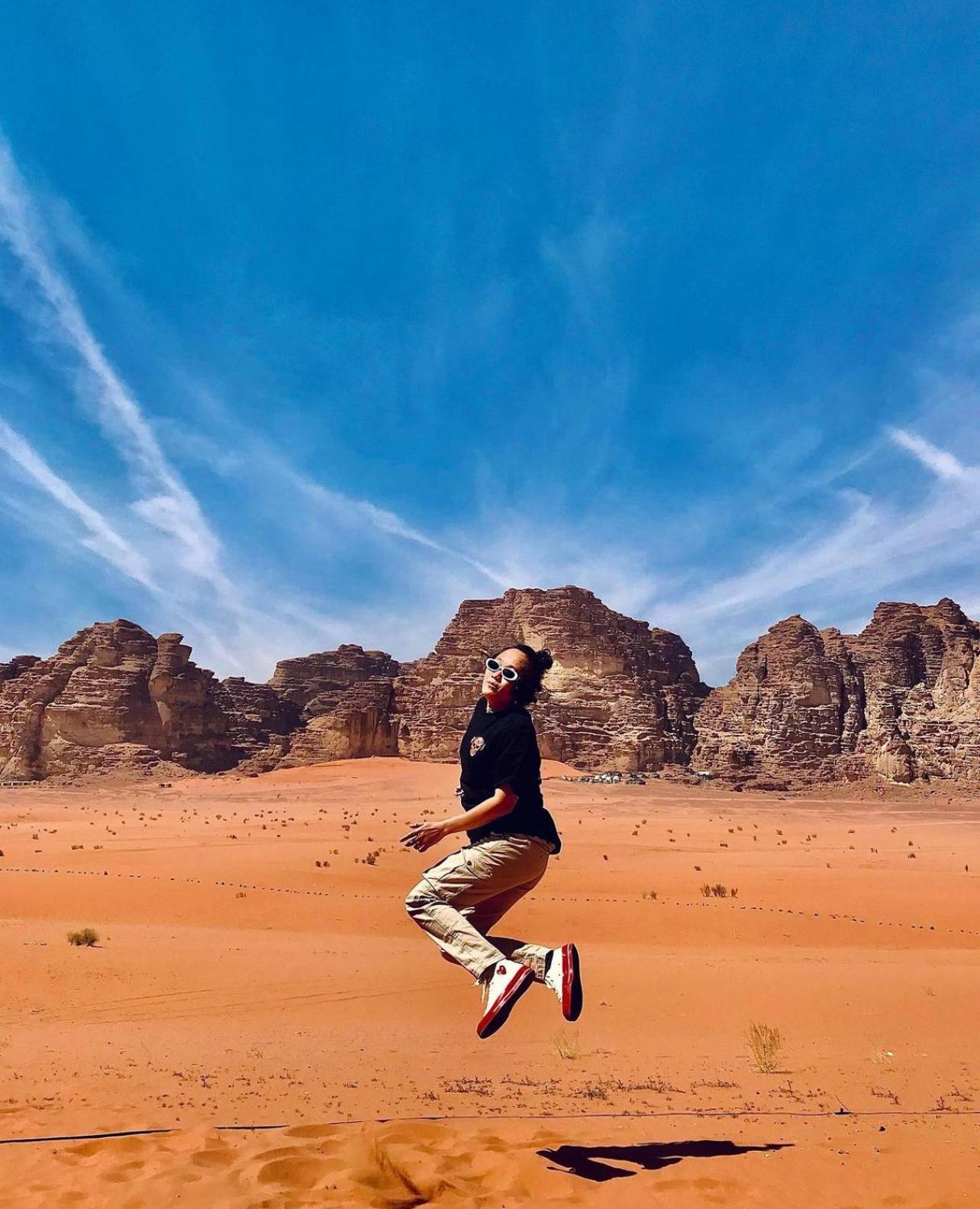 ホテル Wadi Rum Bedouin Style Camp エクステリア 写真